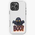 thumbnail image 1 of Boo Scary Ghost Halloween Spooky Phone Case for iPhone 16 15 14 13 12 11 Pro Max M5902573, 1 of 2