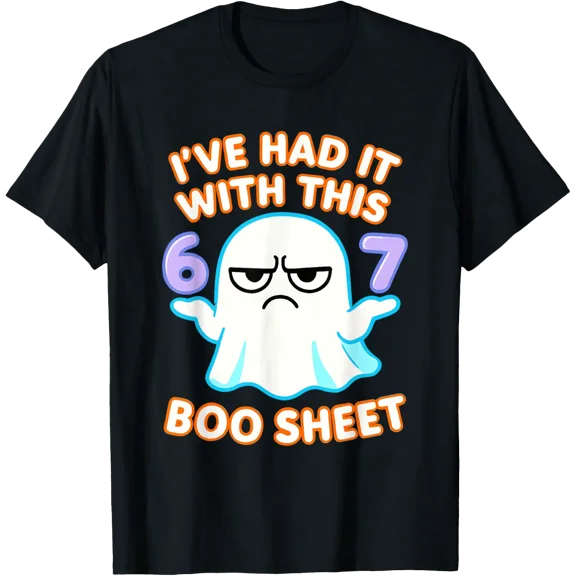 Boo Sheet 67 Halloween Costume T Shirt Size S-5XL