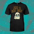 Boo Sheet Face Mask Ghost Halloween Quarantine Bad Year Shirt Gift