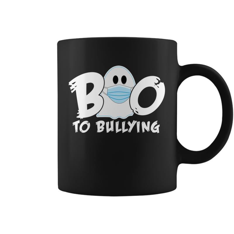 Boo To Bullying Quarantine Ghost Graphic Design Printed Casu - Walmart.com