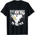 thumbnail image 1 of Boo To The Flu Ghost Halloween Awareness T-Shirt, 1 of 3