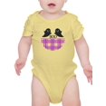 thumbnail image 1 of Boo! Twin Ghosts Bodysuit Infant -Image by Shutterstock,  18 Months, 1 of 4