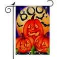 thumbnail image 1 of Boo Welcome Halloween Garden Flag Double Sided Outside Yard Lawn Decor, 1 of 5
