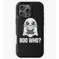 thumbnail image 1 of Boo Who Ghost Halloween Funny GA2343 Phone Case for iPhone 11 to 17 Pro Max, 1 of 2