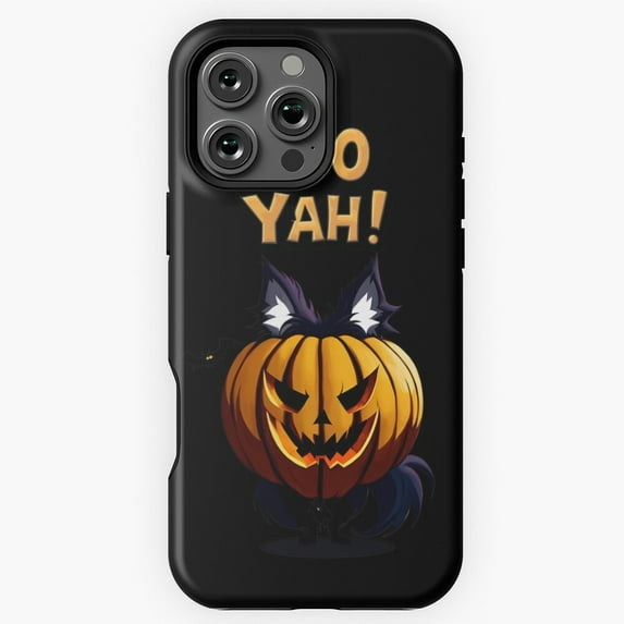 Boo Yah Chibi Werewolf Pumpkin Phone Case for iPhone 16 15 14 13 12 11 Pro Max M5910402