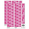 thumbnail image 1 of Boo Yah Ghost Teacher Student School Sticker Set - Hot Pink - Matte Finish - 2.00" Large, 1 of 7
