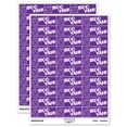 thumbnail image 1 of Boo Yah Ghost Teacher Student School Sticker Set - Purple - Matte Finish - 1.75" Medium, 1 of 7