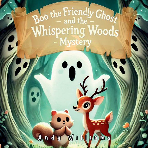 Boo the Friendly Ghost and the Whispering Woods Mystery, (Paperback)