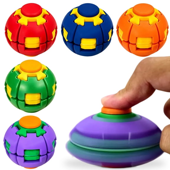 BooBubble 3D-Printed Stress Relief Ball | Press-and-Rotate Ball