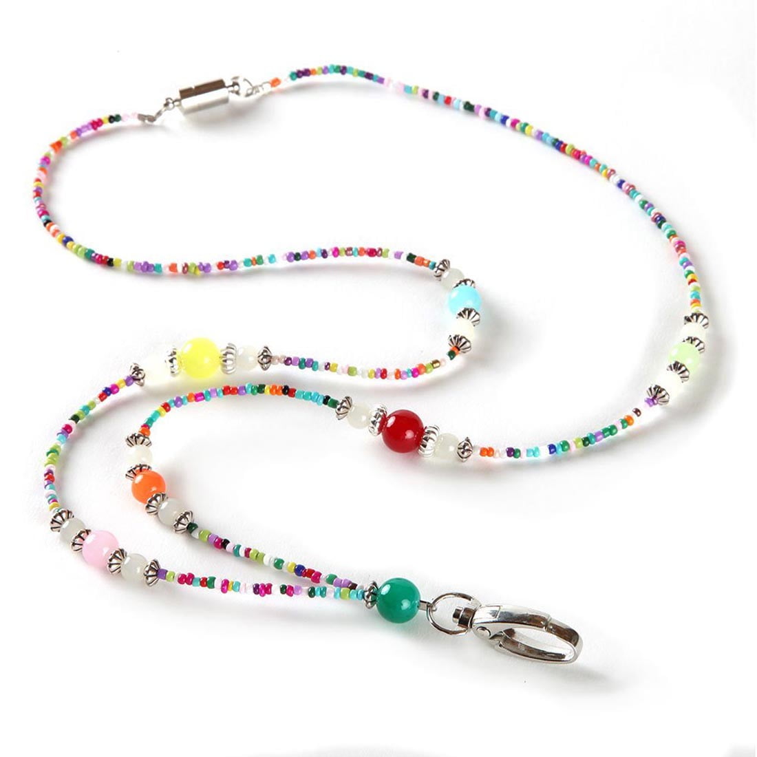 BooJee Beads Beaded Festival Lanyard