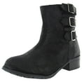 thumbnail image 1 of BooRoo Womens Jules Wool Lined Suede Ankle Boot Shoe, Black, US 7, 1 of 3