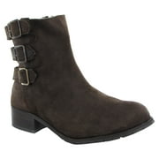 BooRoo  Womens Jules Wool Lined Suede Ankle Boots