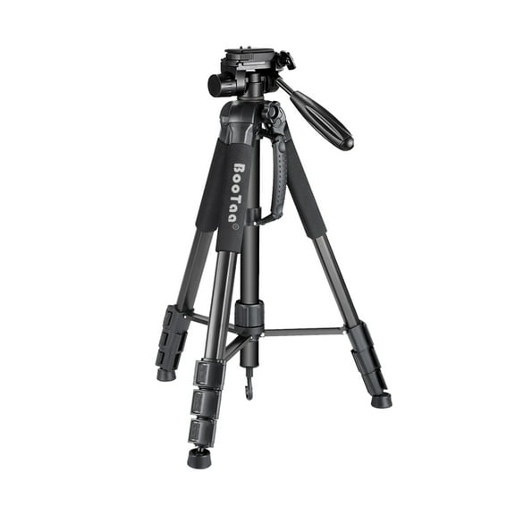 BooTaa Tripods for Cameras, 67" Tripod Stand for Camera Phone, Heavy Duty Portable Travel Tripod for Lasers, DSLR Camera, Webcam, Aluminum Phone Tripod for Video Recording Photo Vlogging
