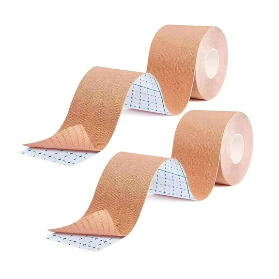 Boob Tape, Boobytape for Breast Lift, Bob Tape for Large Breast, Breathable Push Up Tape, Waterproof & Sweatproof Body Tape for A-G Cup