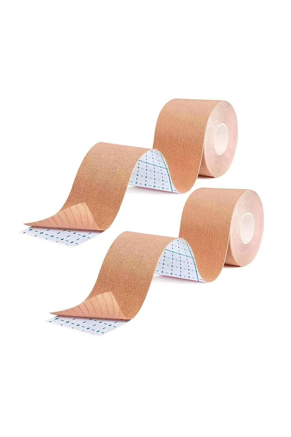Boob Tape - Breast Lift, Breathable Push Up Tape for A-G Cup, Waterproof & Sweatproof