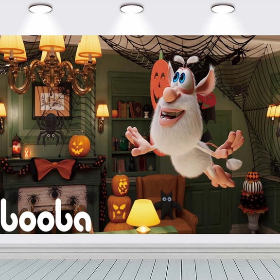 Booba Background school Wall Decor Taspestry Poster Banner Backdrop Party Supplies