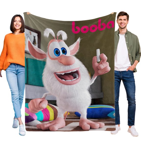 Booba Blanket Soft Bed Sofa Couch Throw Cozy Lightweight Birthday Gift