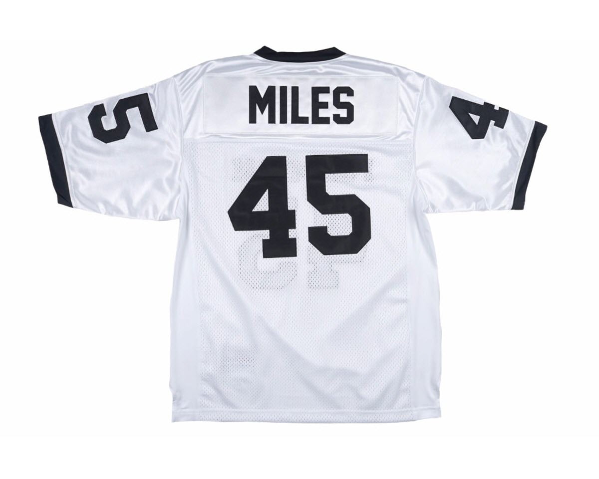 Boobie Miles 45 Permian White Football Jersey Friday Night Lights Movie