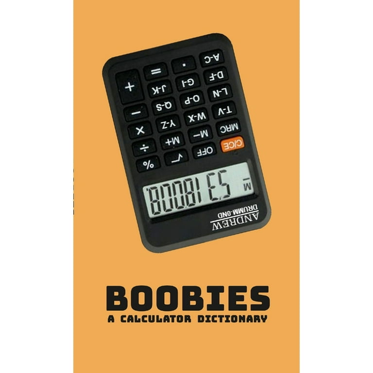 Boobies: A Calculator Dictionary (Paperback) 