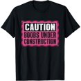 Boobs Under Construction Mastectomy Breast Cancer Warrior Cotton T