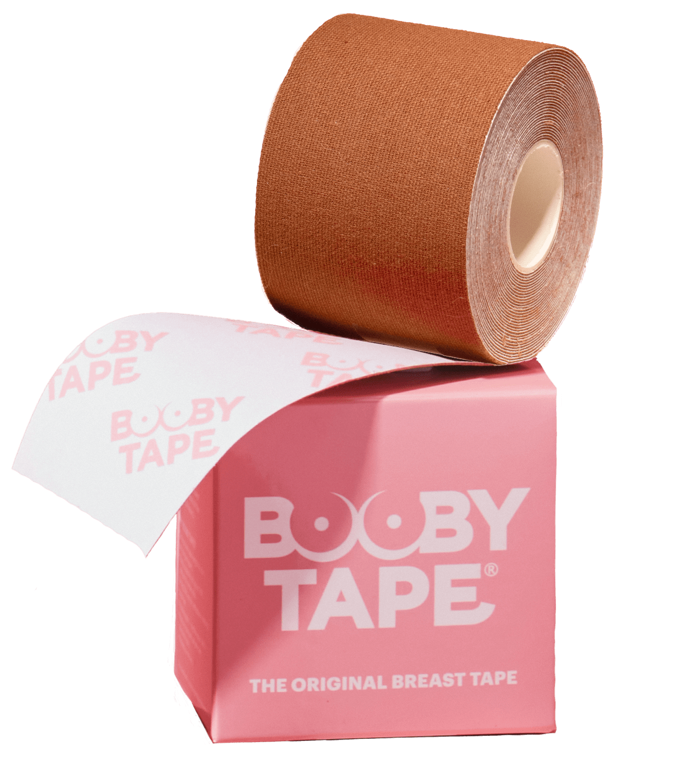 Booby Tape, The Original Breat Lift Tape, Sticky Boob Adhesive Tape, Brown,  5 meter roll 