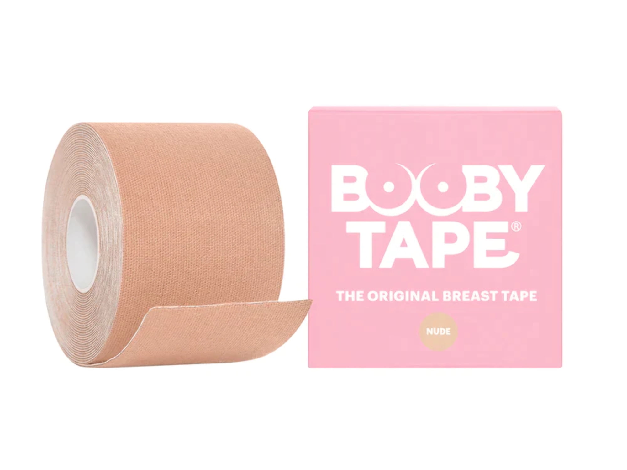 Booby Tape, The Original Breat Lift Tape, Sticky Boob Adhesive Tape, Nude/Tan,  5 meter roll 
