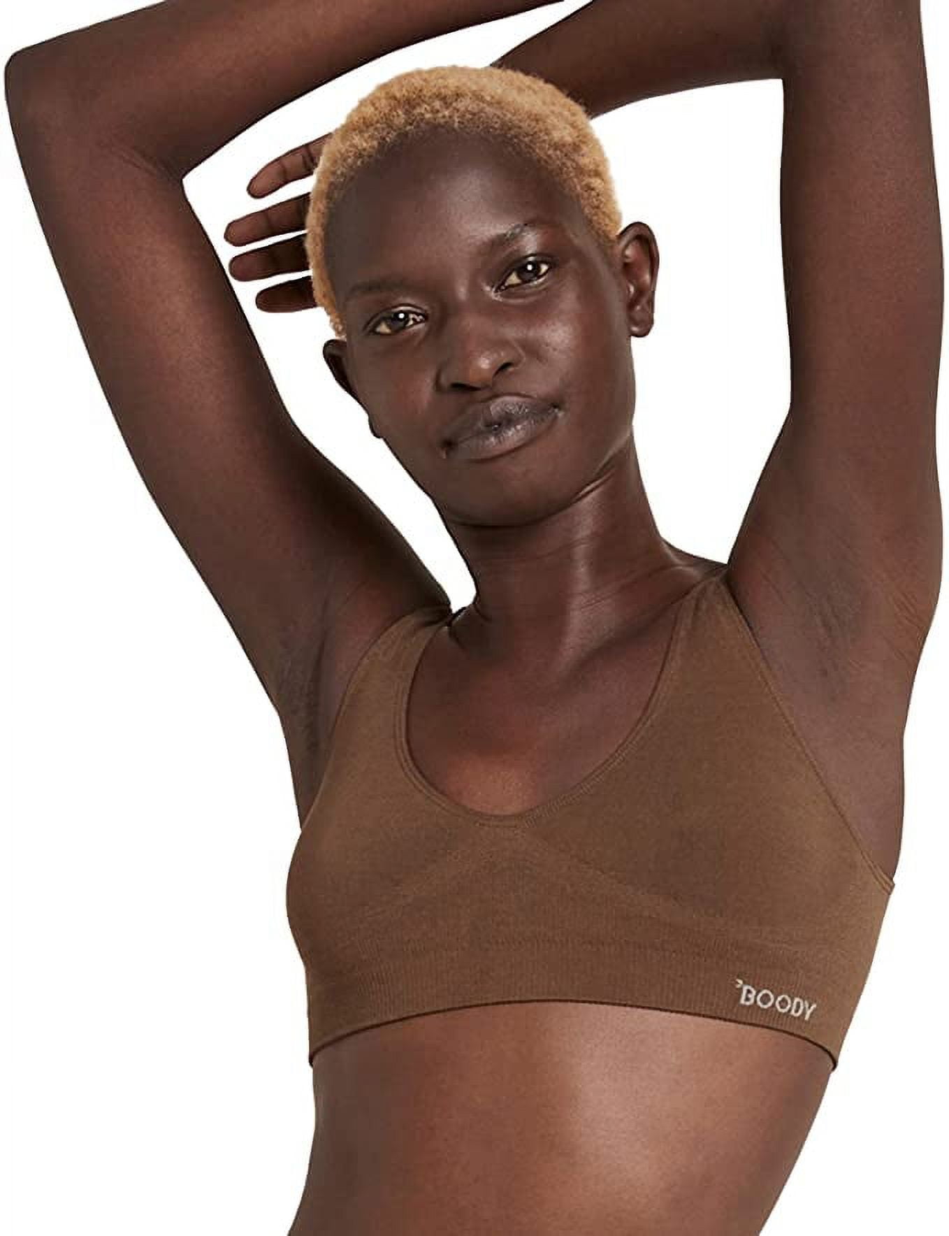Boody Body EcoWear Women's Shaper Bra - Bamboo Viscose - X-Large - Dark  Olive