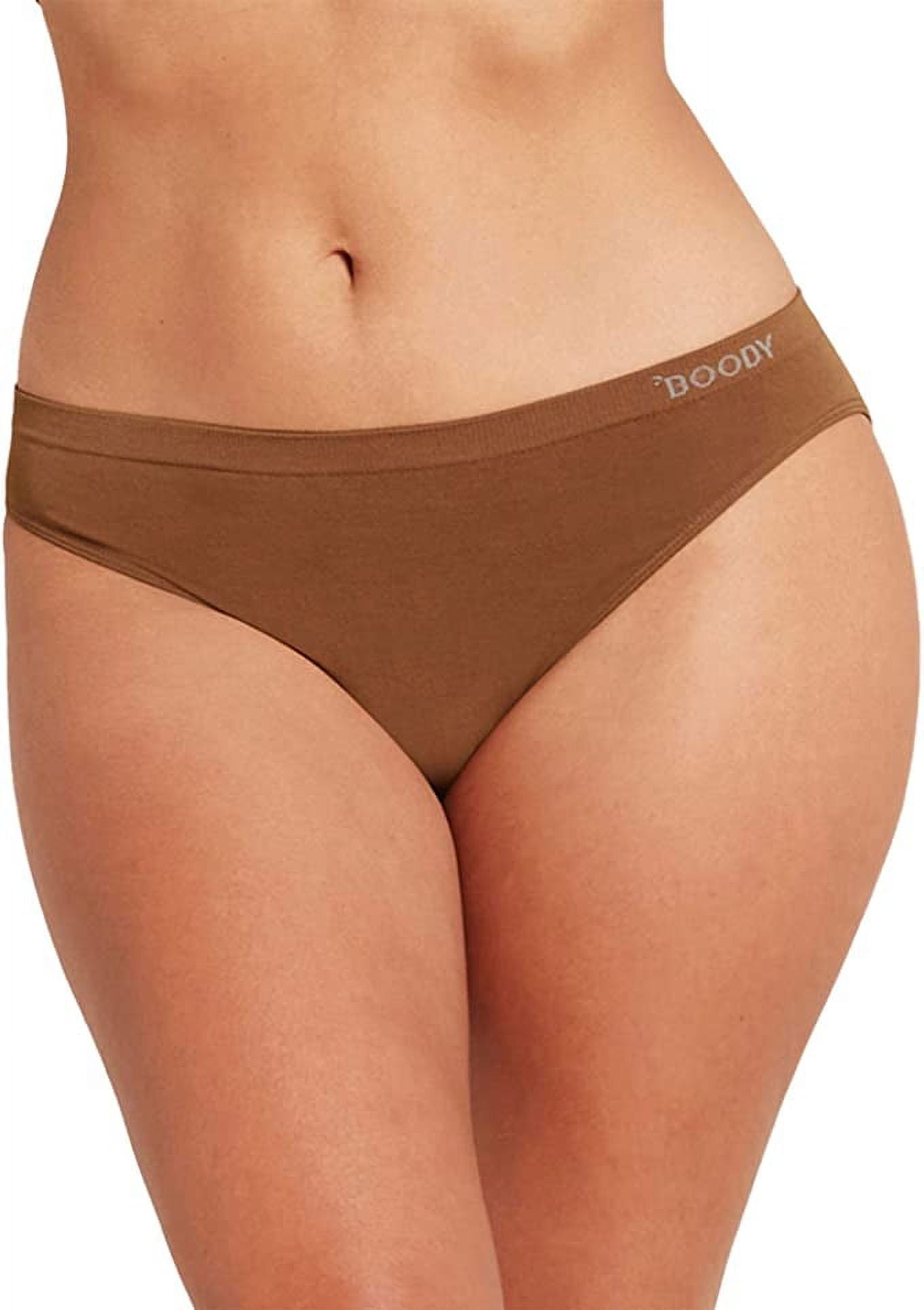 Boody Body Ecowear Women's Classic Bikini - Bamboo Viscose - Nude 4, x-Small
