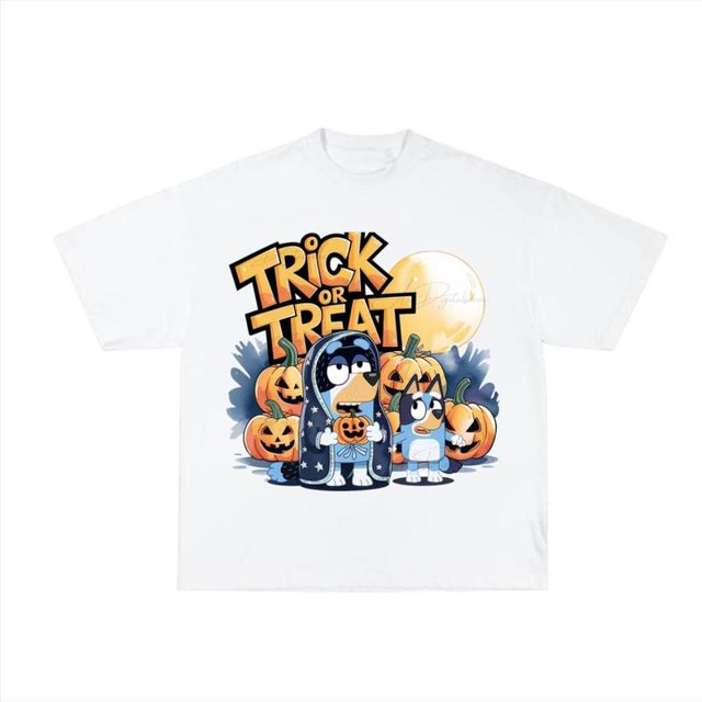 Booey Family Watercolor Trick Or Treat Halloween Cartoon Unisex