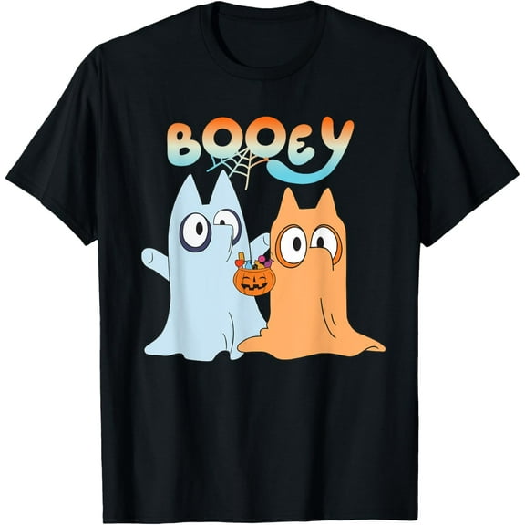 Booey Halloween Funny Spooky Season Men Women Kids Groovy T-Shirt