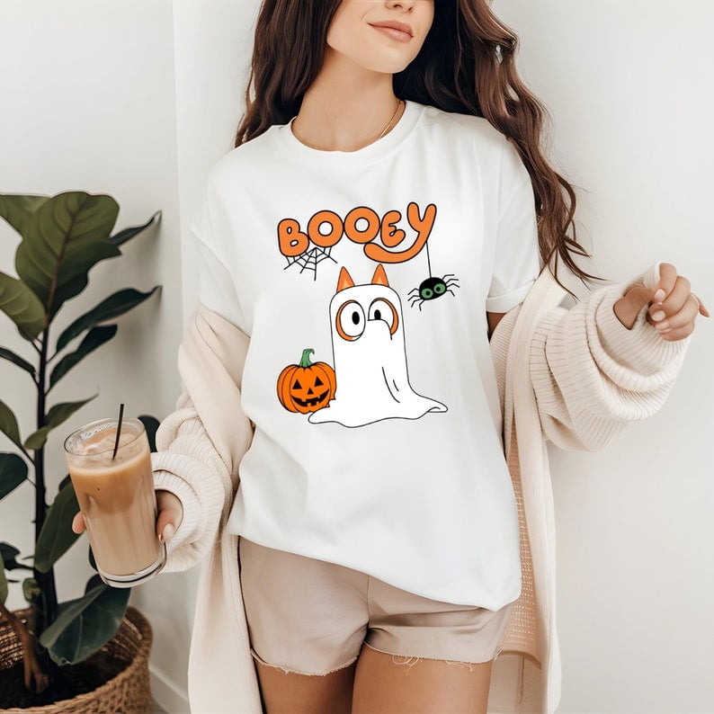 Booey Halloween shirt, Spooky Cartoon Shirt, Halloween Family Match