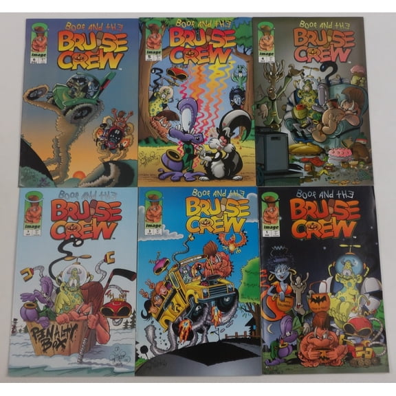 Boof and the Bruise Crew #1-6 VF/NM complete series Beau Smith ; Image