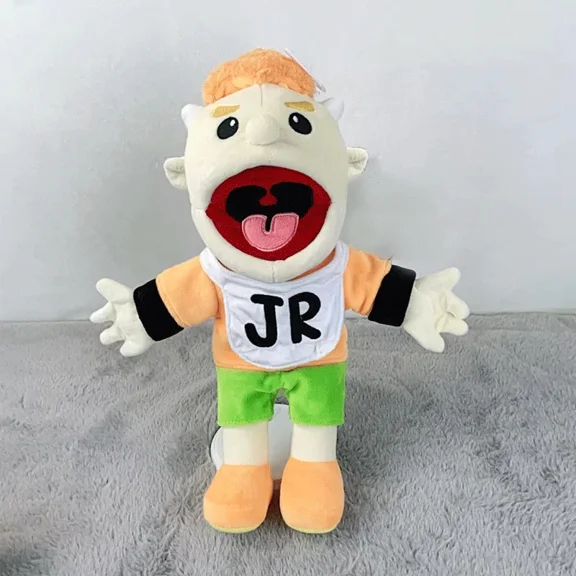 Booger Puppet Jeffy Pet Boy Hand Plush Muppet Cody Junior Joseph Playhouse Kindergarten Talkplay Toy Stuffed Doll Kids Fans Gift
