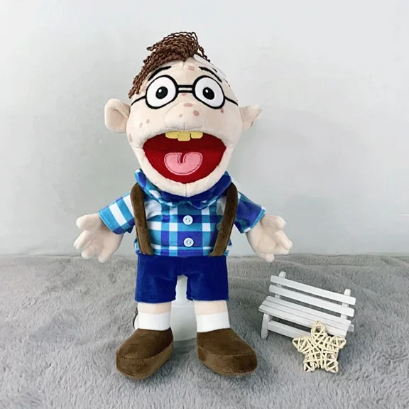 Booger Puppet Jeffy Pet Boy Hand Plush Muppet Cody Junior Joseph Playhouse Kindergarten Talkplay Toy Stuffed Doll Kids Fans Gift