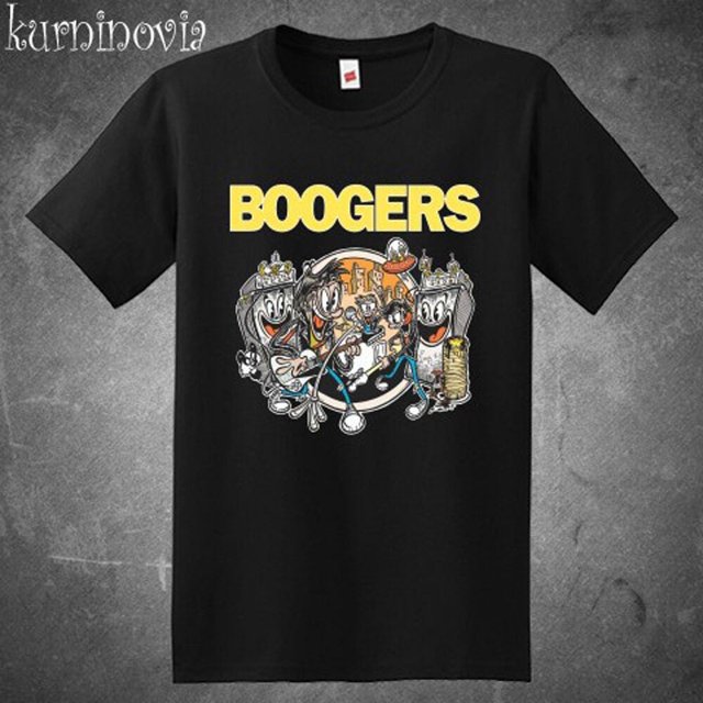 Boogers Rock Band Cartoon Men's TShirt Size S to 4XL