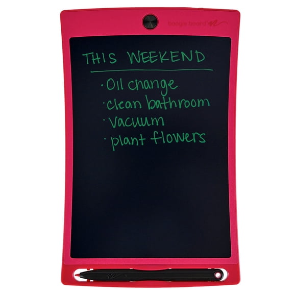 Boogie Board Jot Reusable Writing Tablet, Maroon