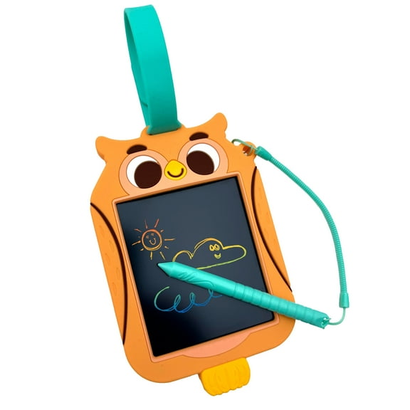 Boogie Board Scribble Pals Owl Portable Doodle Tablet for Children Ages 3+ by Buffalo Games