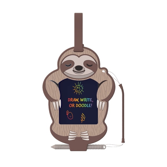 Boogie Board Scribble Pals Sloth Portable Doodle Tablet for Children Ages 3+ by Buffalo Games