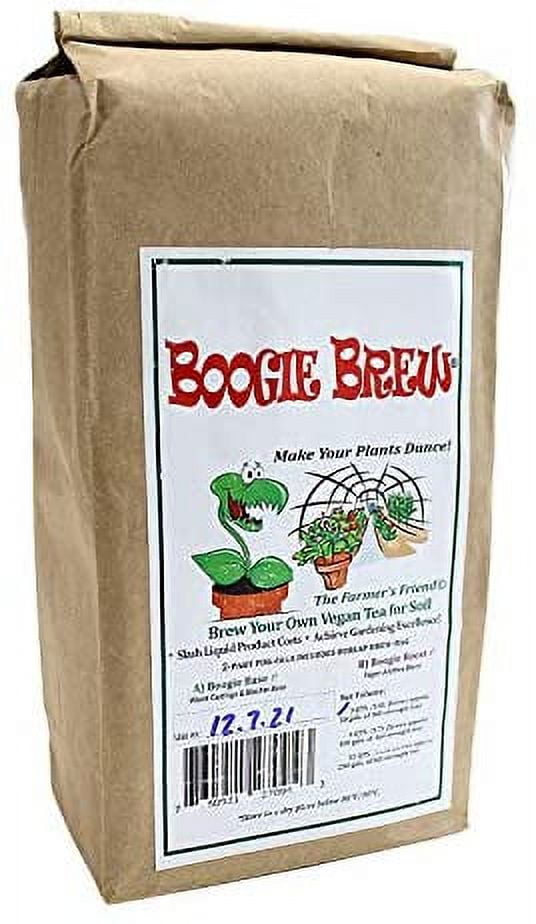 Boogie Brew 6 lb Heavy Harvest Compost Tea Fertilizer 2-Part, Makes 100 Gallons
