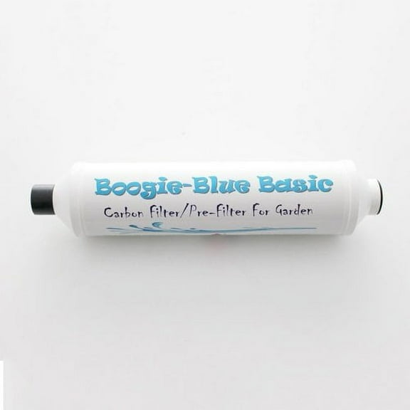 Boogie Blue Basic Garden Hose Water Filter, Outdoor & RV Use, 10k Gallon