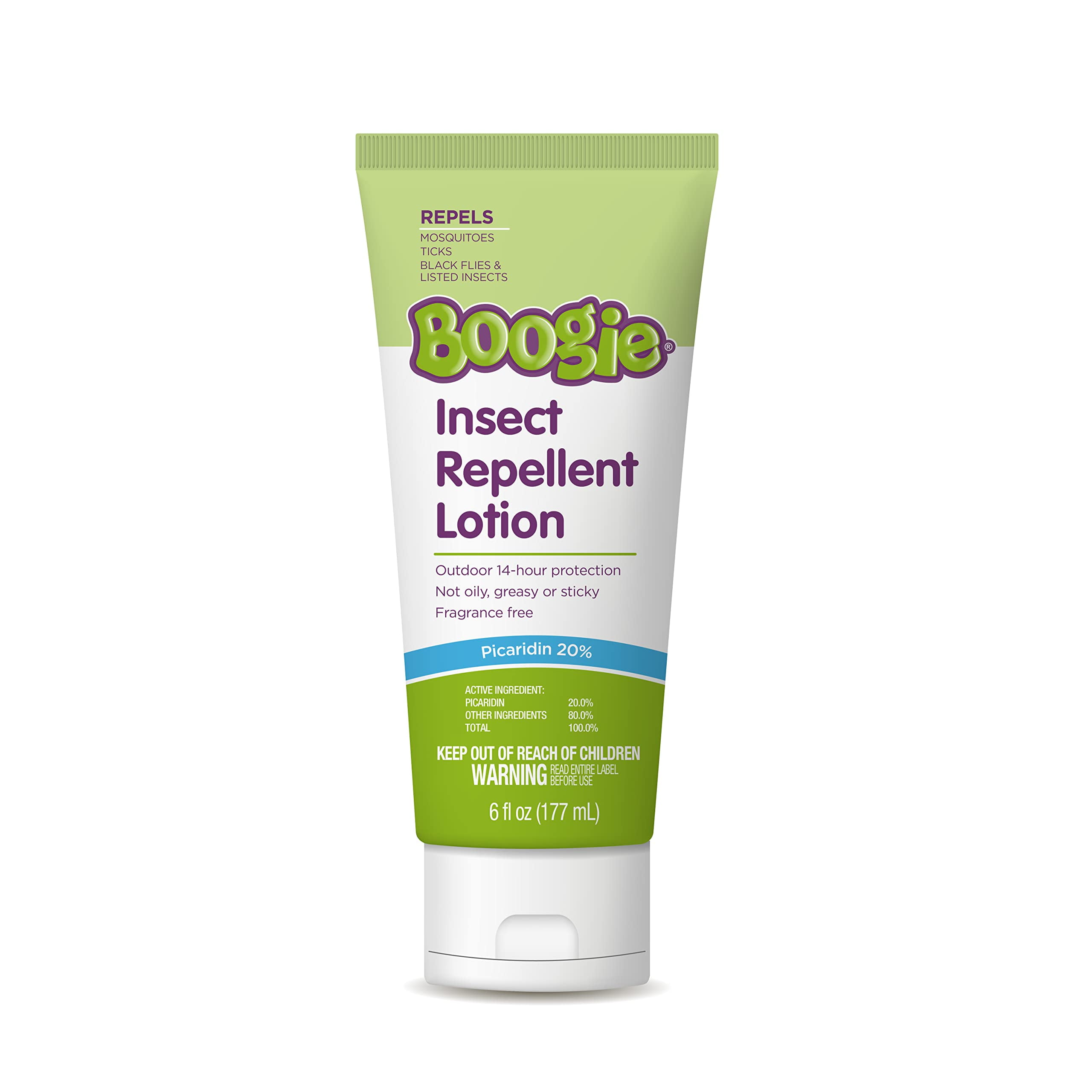 Boogie Insect Repellent Lotion, Keep Mosquitoes, Ticks and Flies Off