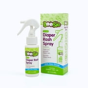 Boogie No-Rub Liquid Diaper Rash Spray with Zinc Oxide, 1.7 fl oz