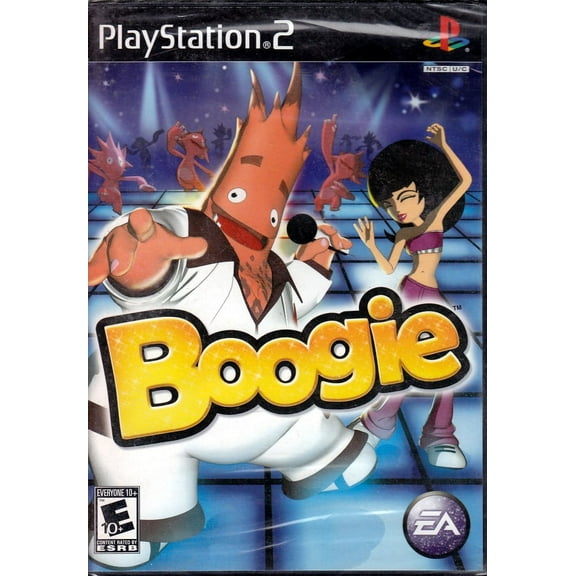 Boogie for Playstation 2 - Shake it! Sing it! Create it! (PS2 Game only - Microphone not incuded)