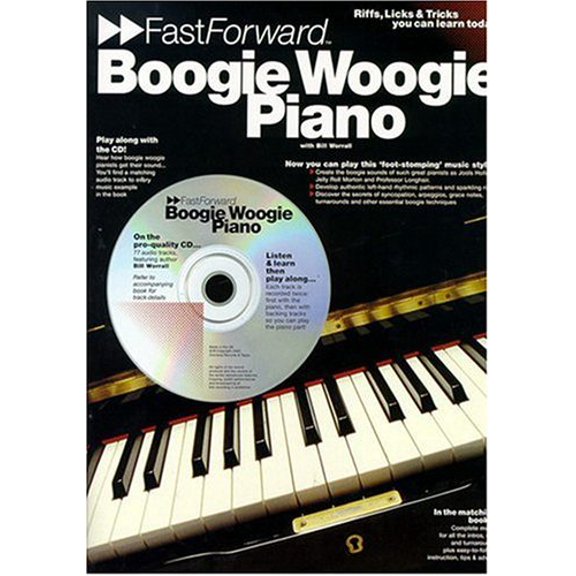 Pre-Owned Boogie Woogie Piano - Fast Forward Series: Riffs, Licks & Tricks You Can Learn Today! (Paperback) 0711981973 9780711981973