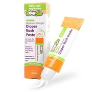 Boogie Maximum Strength Diaper Rash Cream, Fragrance-Free, 4 fl oz with Spatula Applicator