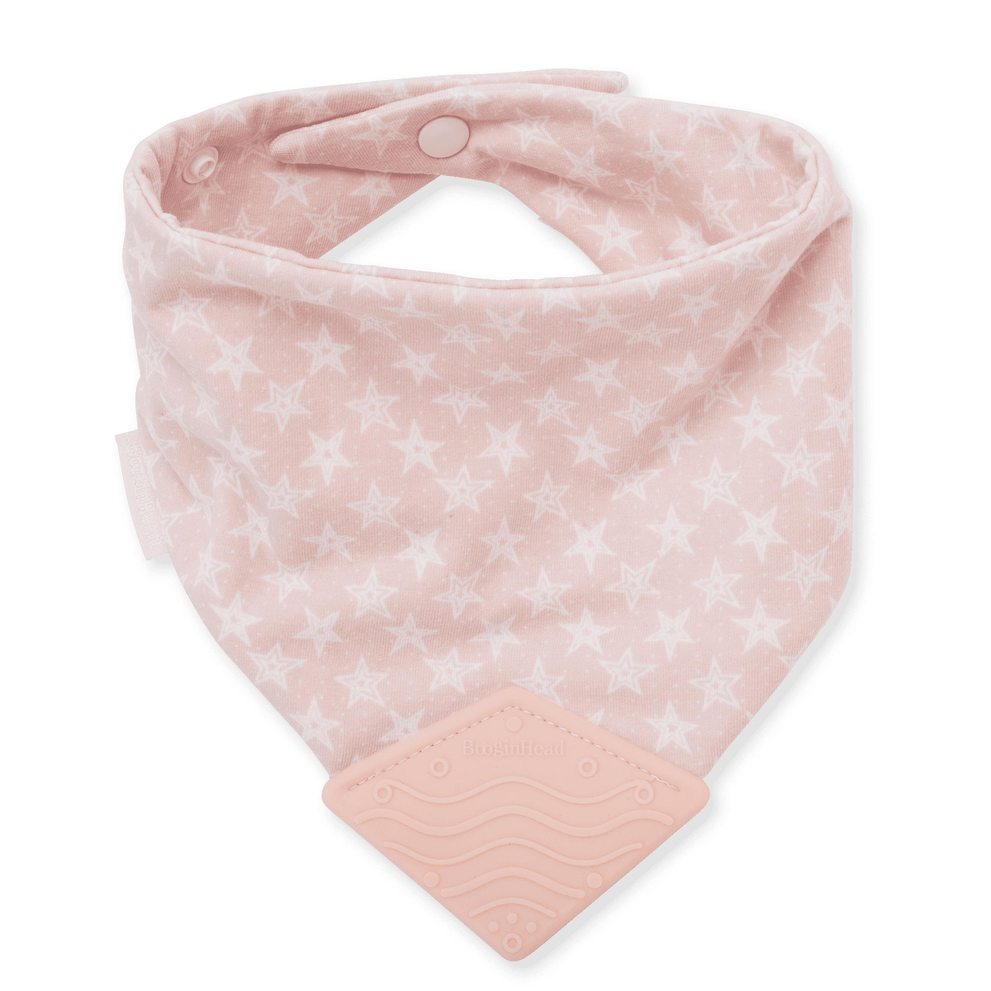 BooginHead Cotton Baby Bandana Teething Bib, Infant Toddler Boys and