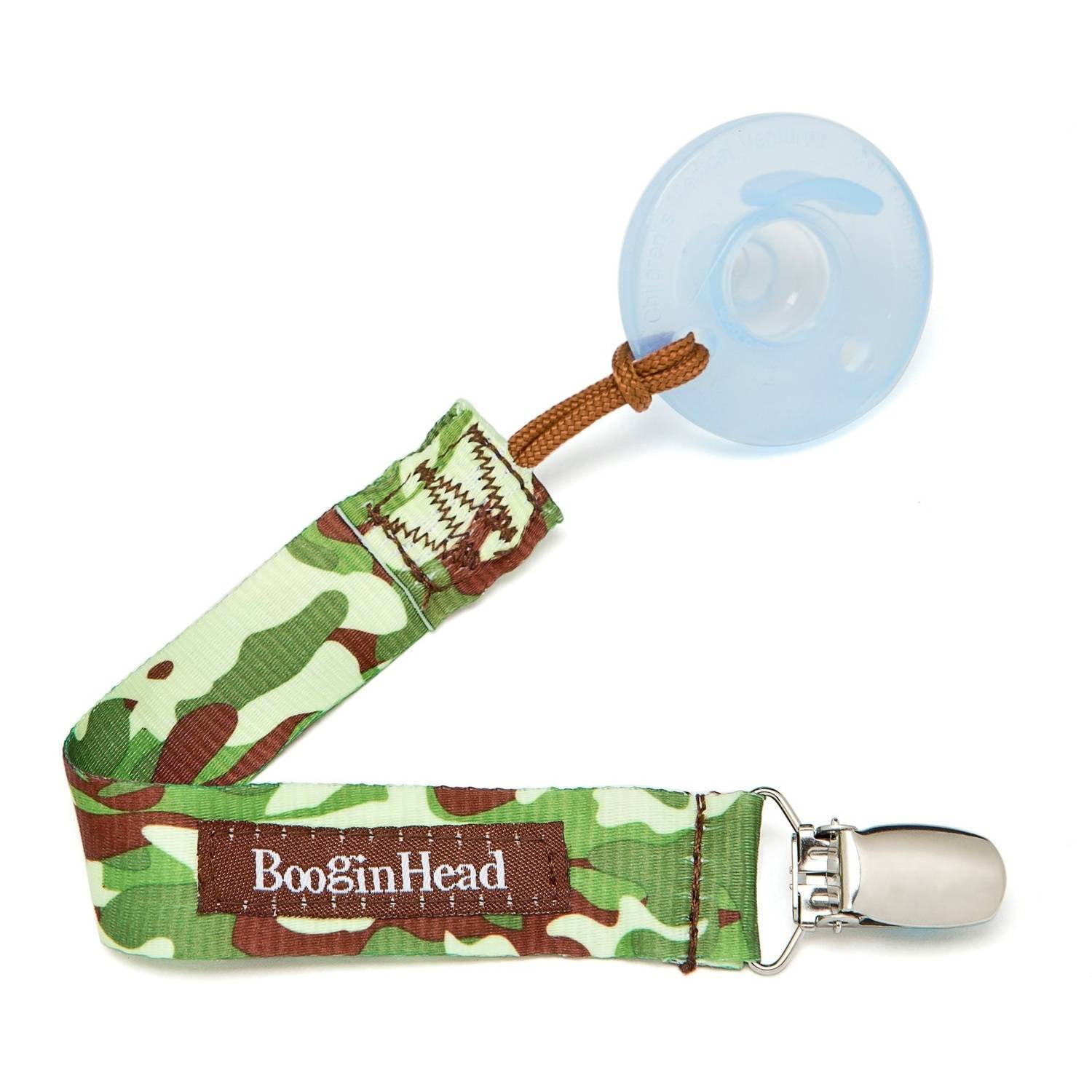BooginHead PaciGrip Camo Pacifier Clip 1 Count