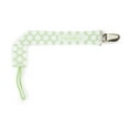thumbnail image 1 of BooginHead Universal Pacifier Clip, Infant Toddler Boys and Girls, Green Polka Dots, 1 of 4