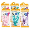 thumbnail image 1 of BooginHead Universal Pacifier Clips, Infant Toddler Boys and Girls, Pink Purple Teal, 1 of 9