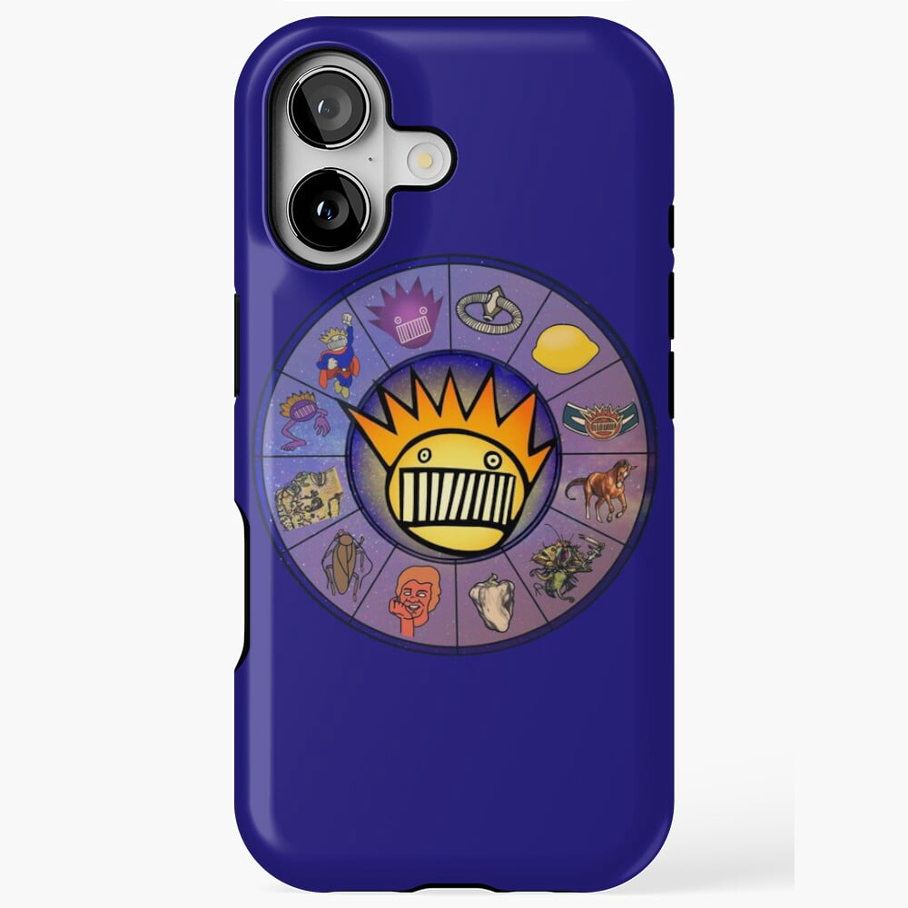 Boognish Rising Horoscope Astrology Chart Art iPhone Case 11 through 17 ...